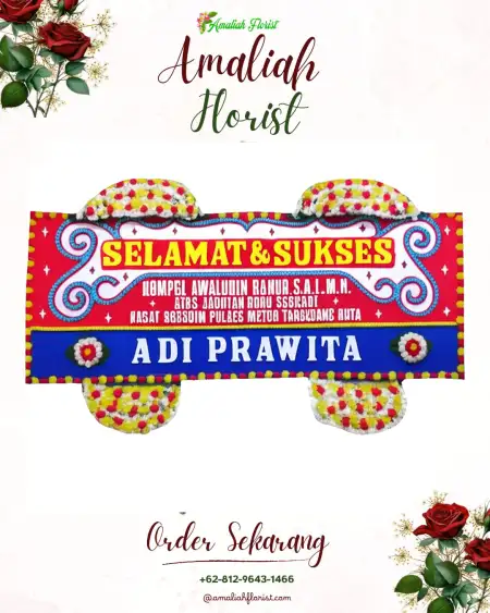 Papan Bunga Ucapan Selamat Rawa Pitu